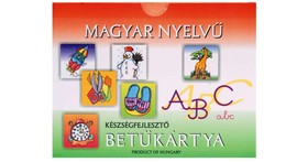 Magyar Betűkártya (Készségfejlesztő Kártya)