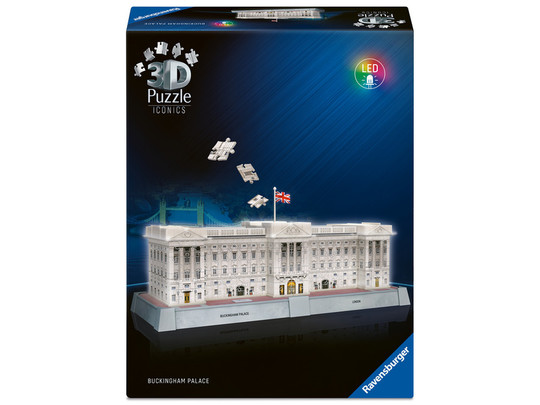 Puzzle 3D 216 db - Buckhingham palace világító