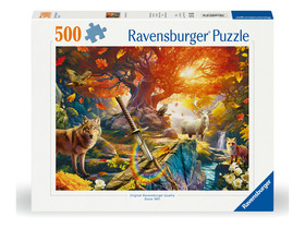 Puzzle 500 db - Exkalibúr erdõ