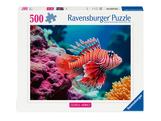 Puzzle 500 db - Vörös oroszlánhal