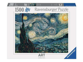 Puzzle 1500 db - Van Gogh:Csillagos éj