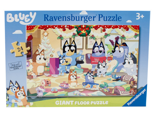 Puzzle 24 db - Bluey karácsonya