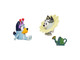 Bluey Figura Dupla Csomag Tavasz