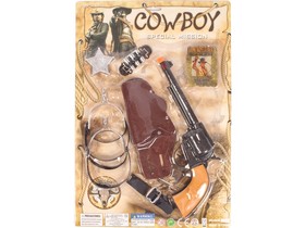 Cowboy fegyver és kiegészítõ készlet