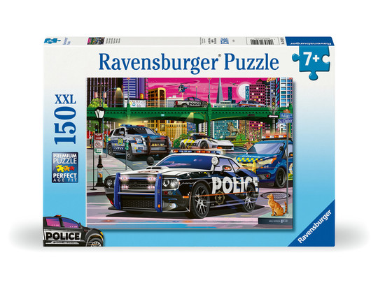 Puzzle 150 db - Rendõrség akcióban