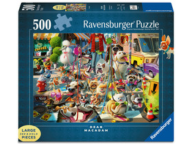 Puzzle 500 db - Kutyasétáltató