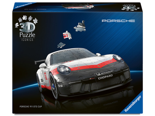 Puzzle 3D 108 db Iconics - Porsche 911 GT3 Cup