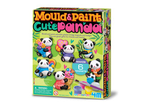 Gipszkiöntõ-Cuki panda mágnesek