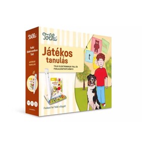Tolki- Játékos tanulás szett ( könyv+toll)