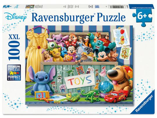 Puzzle 100 db - Pixar karakterek