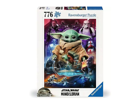 Puzzle 776 db - Grogu utazása