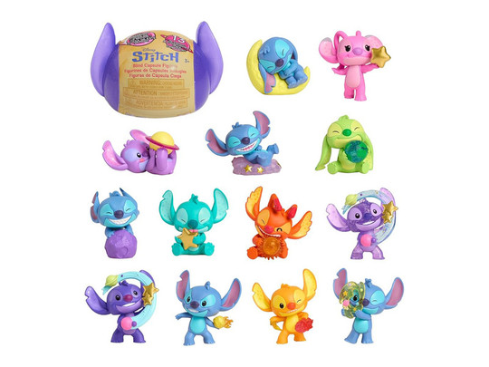 Disney Stitch gyûjthetõ meglepetés minifigura
