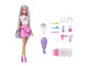 Barbie tündöklõ szivárványhaj baba