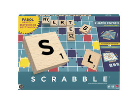 Scrabble original és társas (2 játék 1-ben) - fa