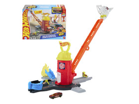 Hot wheels tûzoltó torony pályaszett