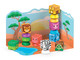 Geomag Magicube Blocks Stacking Szafari 16 db