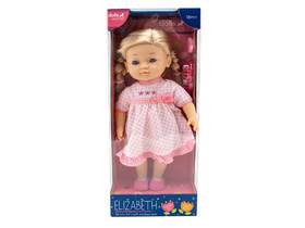 Charlotte fésülhetõ puha baba kiegészítõkkel - 36 cm