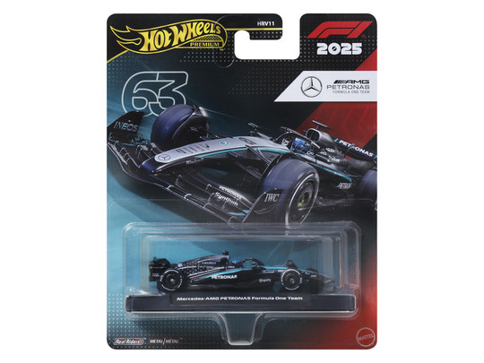 Hot wheels F1 kisautó - George Russel - Mercedes