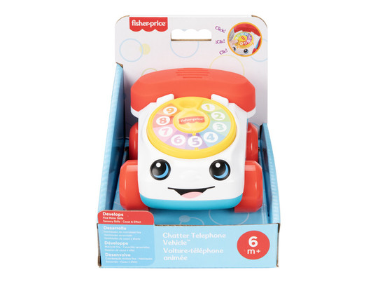 Fisher-Price tili-toli fecsegõ telefon  kisautó