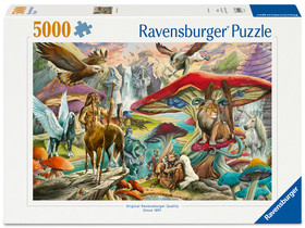 Puzzle 5000 db - Gombák és legendák