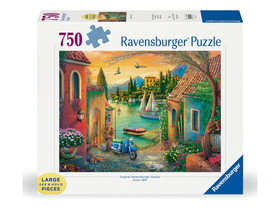 Puzzle 750 db - Európai villák látképei
