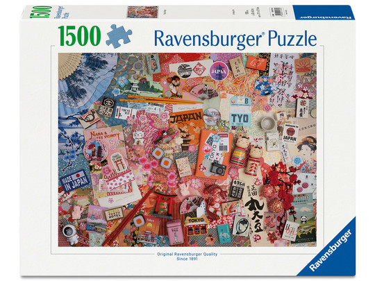 Puzzle 1500 db - Utazás Tokióba