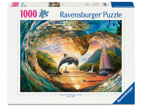 Puzzle 1000 db - Naplemente tánca