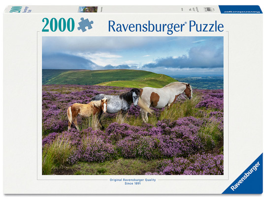 Puzzle 2000 db - Vadlovak a mezõn