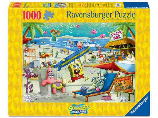 Puzzle 1000 db - SpongyaBob