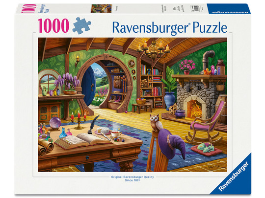 Puzzle 1000 db - Bájos kis házikó