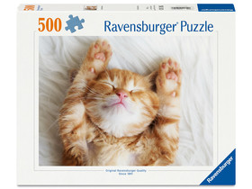 Puzzle 500 db - Cica pihi