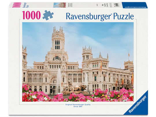 Puzzle 1000 db - A Cibeles-palota, Madrid