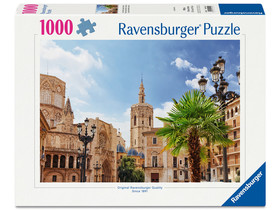 Puzzle 1000 db - Szent Mária tér, Valencia