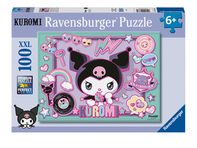 Puzzle 100 db - Hello Kitty Kuromi
