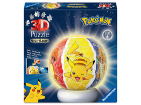 Puzzle 3D - Pokémon éjjeli fény