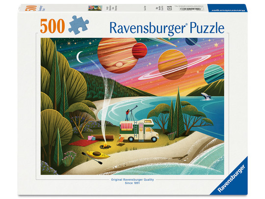 Puzzle 500 db - Kemping