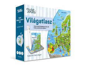 Tolki -Világatlasz ÚJ (könyv+toll)