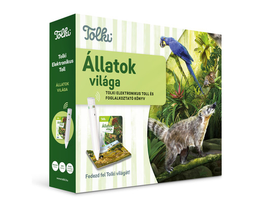 Tolki - Állatok Világa-ÚJ (könyv+toll)