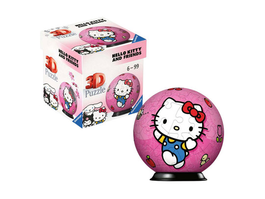 Puzzleball 3D 54 db - Hello Kitty
