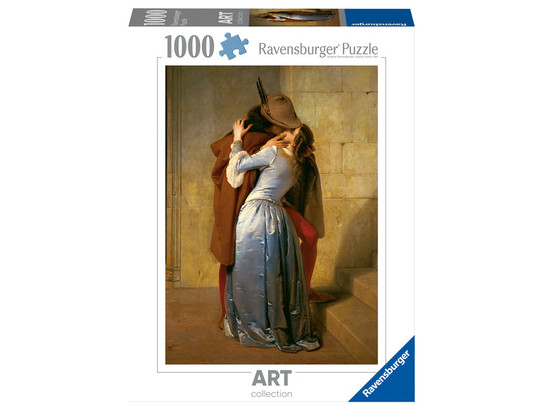 Puzzle 1000 db - Hayez, a csók