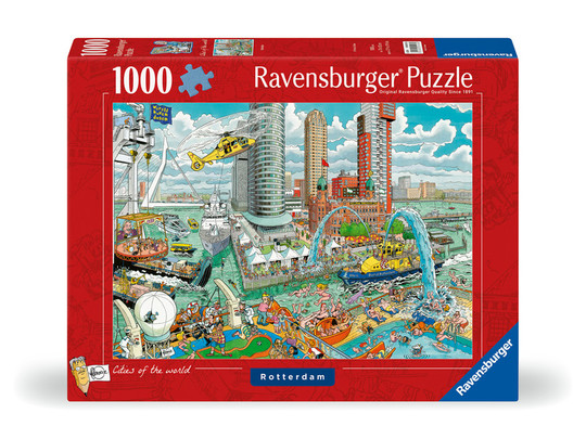 Puzzle 1000 db - Rotterdam