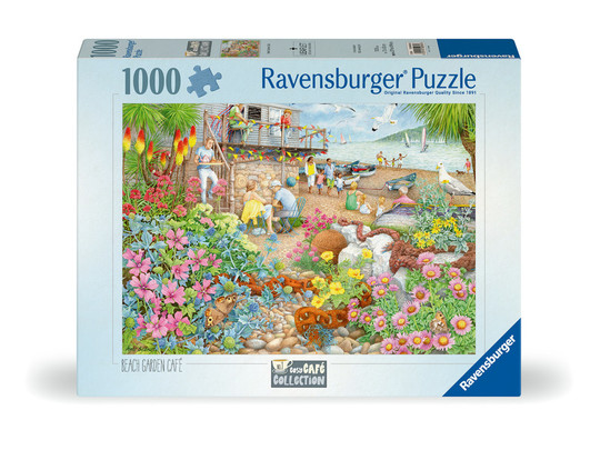 Puzzle 1000 db - Parti kávézó