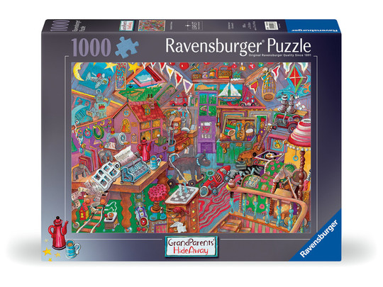 Puzzle 1000 db - A padlás
