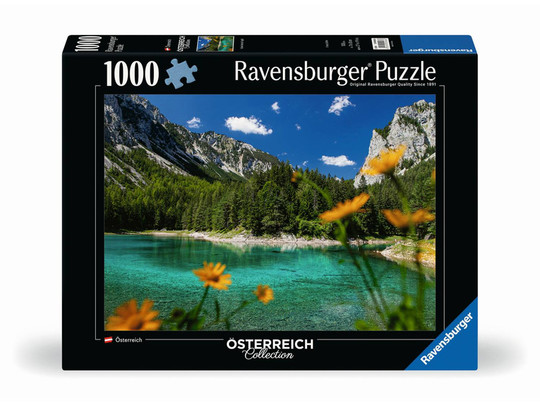 Puzzle 1000 db - Zöld-tó Tragöß közelében