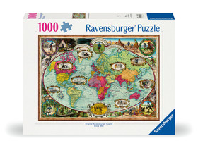 Puzzle 1000 db - Biciklivel a világ körül