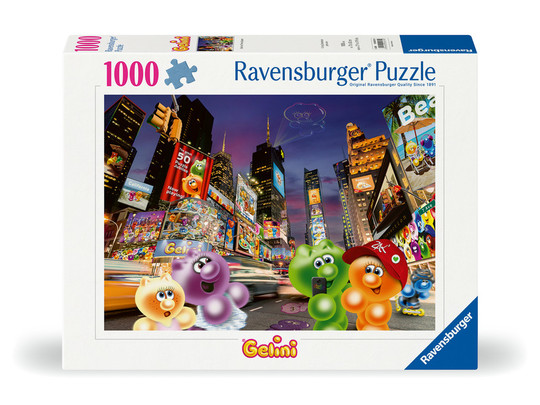 Puzzle 1000 db - Gelinik a Time Square-n