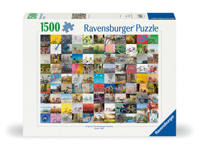 Puzzle 1500 db - 99 bicikli