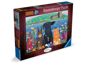 Puzzle 1000 db - Szórakozás az Eileen Doan kastélyban