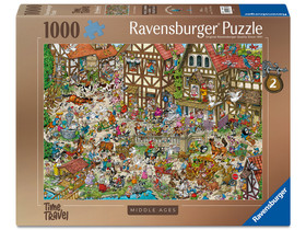 Puzzle 1000 db - Idõutazás, középkor