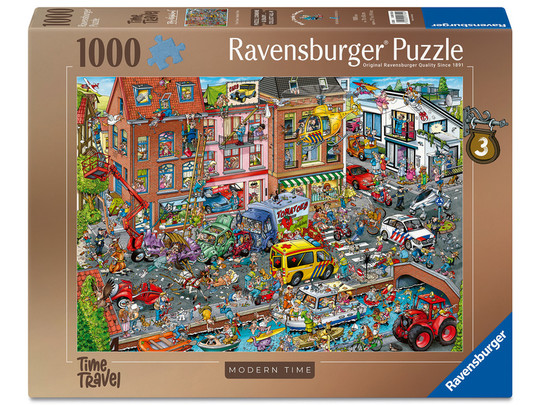 Puzzle 1000 db - Idõutazás, modernkor